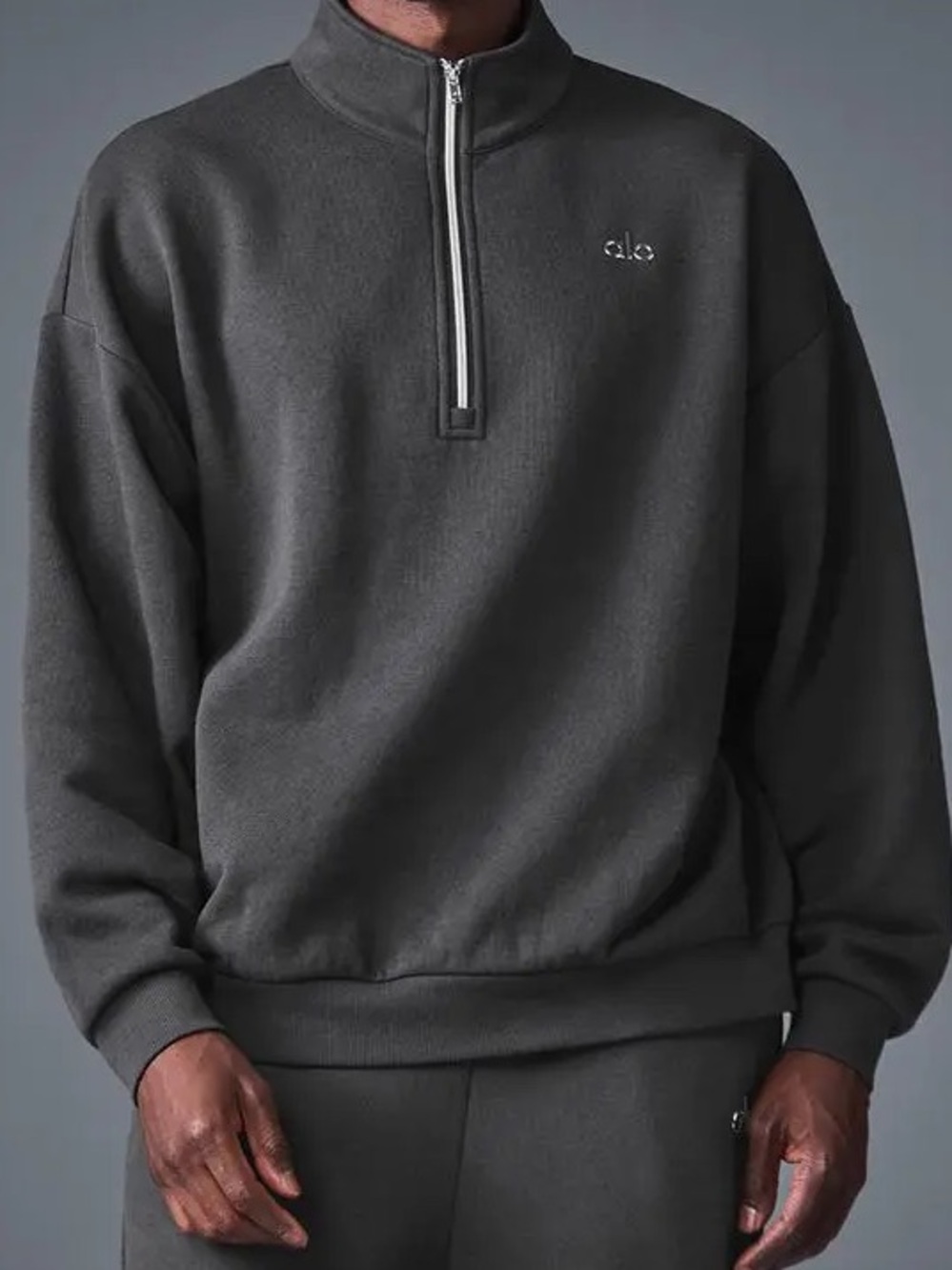 Alo Yoga 1/4 zip pullover sweatshirt